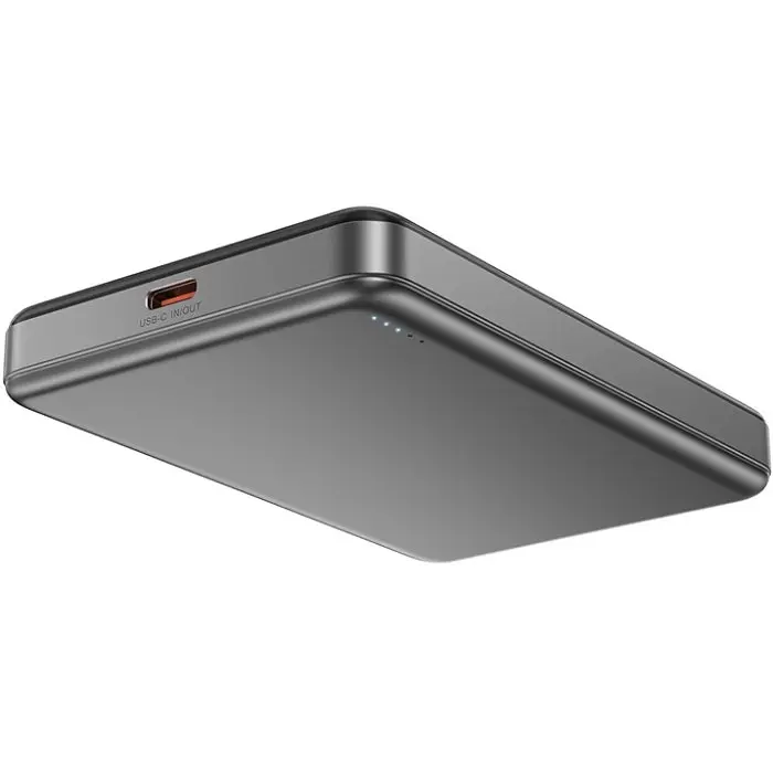 Універсальна мобільна батарея Acefast Magnetic Wireless 10000mAh 20W PD, QC 3.0, QI 15W M12 Чорний - фото 2