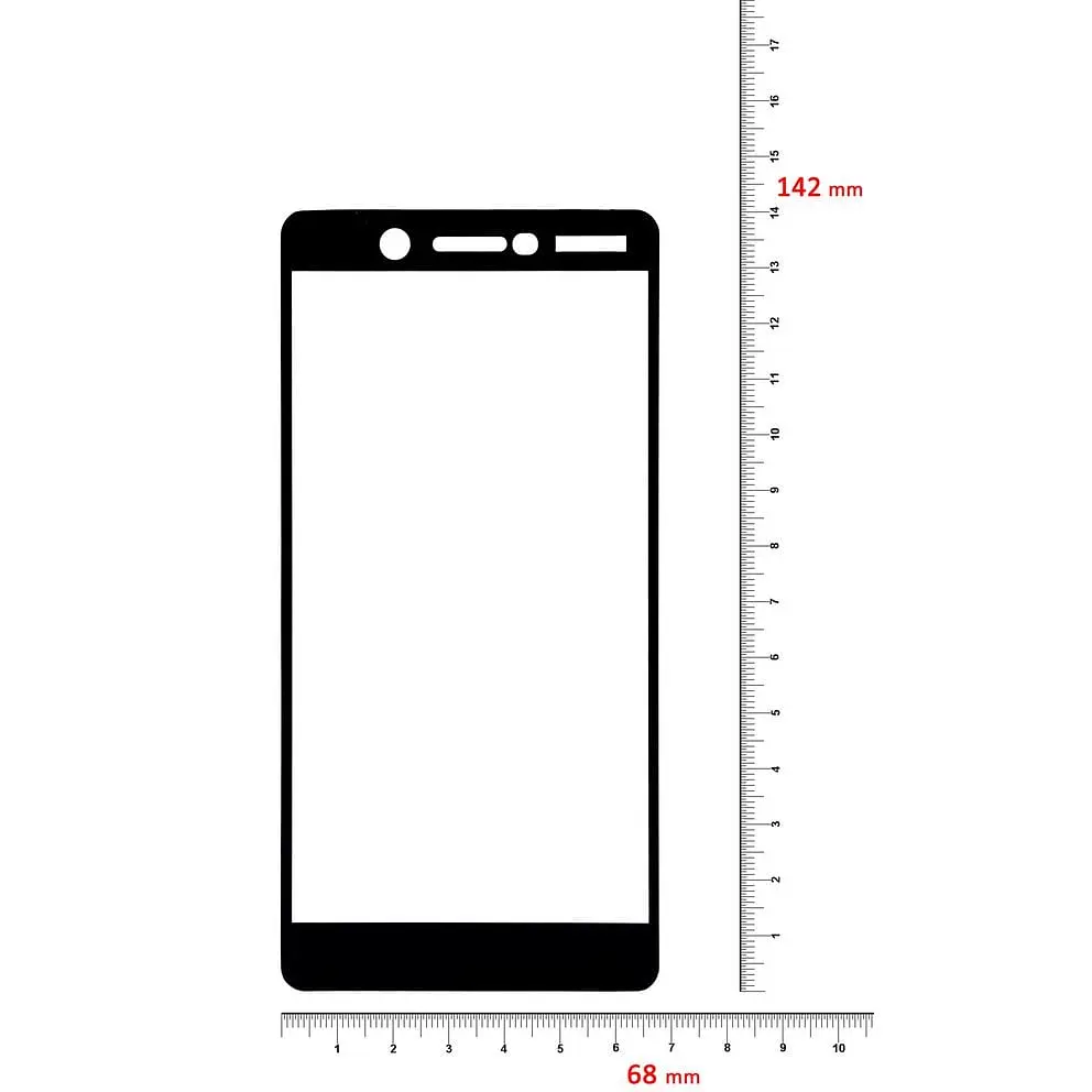 Захисне скло BeCover для Nokia 7 Black (702428) - фото 3