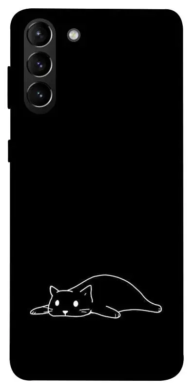 TPU чохол Demsky Lazy cat для Samsung Galaxy S21+