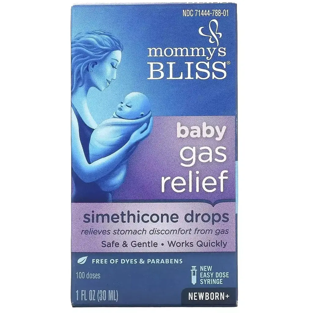 Краплі від дитячих коліків Mommy's Bliss Simethicone Drops смак імбиру 30 мл - фото 2