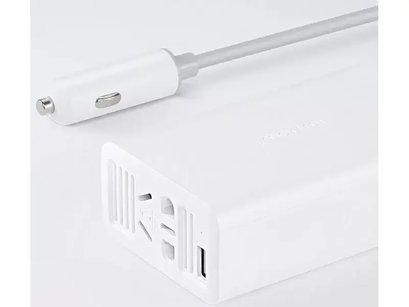 Перетворювач DC-AC Xiaomi Lydsto Car Inverter Standard 12V To 220V 100W (YM-CZNBQ01) - фото 5
