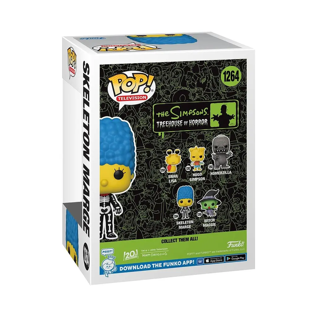 Фігурка Funko Pop Фанко Поп Сімпсони Скелет Мардж The Simpsons Skeleton Marge 10 см S HS 1264 - фото 4
