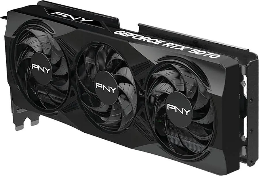 Відеокарта PNY RTX 5070 12GB Overclocked Triple Fan (VCG507012TFXPB1-O) (GDDR7, 192 bit, PCI-E v5.0 x16) - фото 4