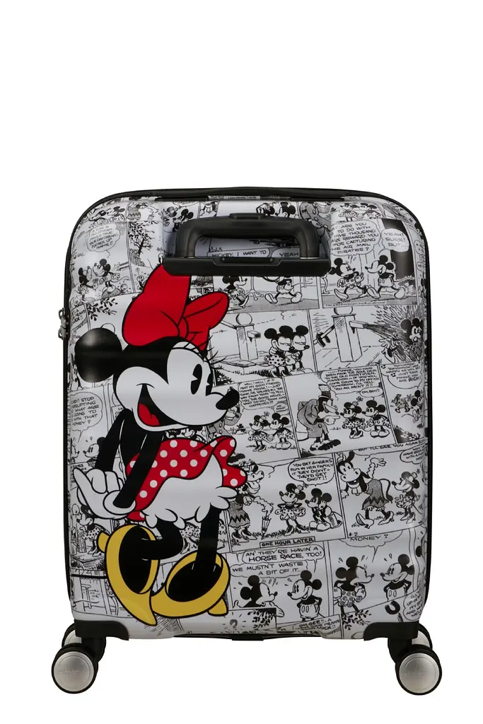 Валіза 55 См American Tourister WAVEBREAKER DISNEY MINNIE PASTEL DOTS 55х40х20 31C*25017 - фото 5