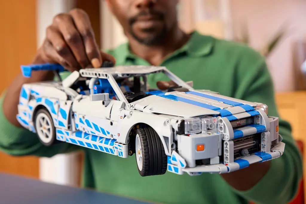 Конструктор LEGO Technic Двойной форсаж Автомобиль Nissan Skyline GT-R (R34) 1410 деталей (42210) - фото 12