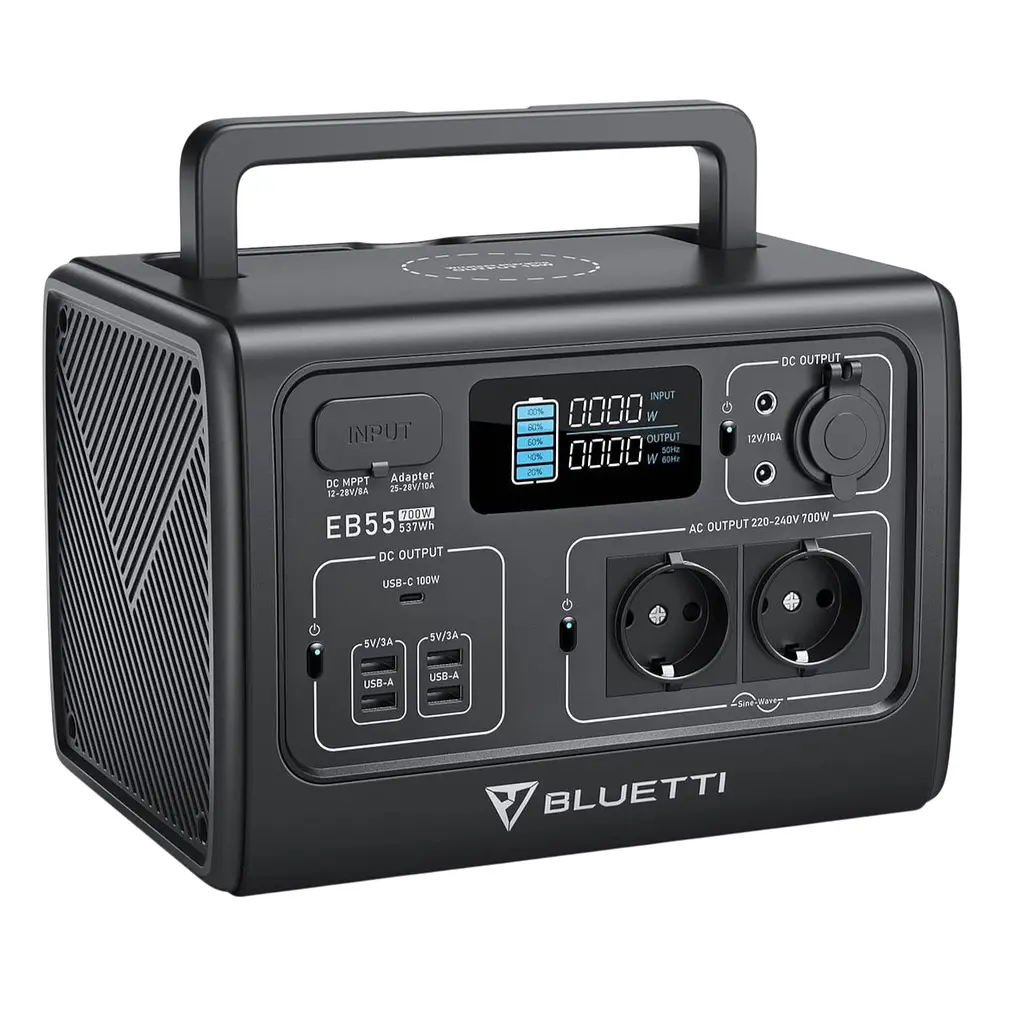 Портативна зарядна станція BLUETTI EB55 700W 537Wh - фото 3