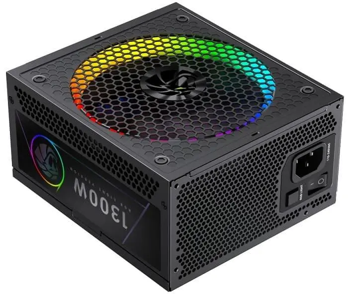 Блок живлення GameMax RGB PRO 1300P 1300W ATX 3.1 80+ Platinum (RGB PRO 1300P) Black - фото 6