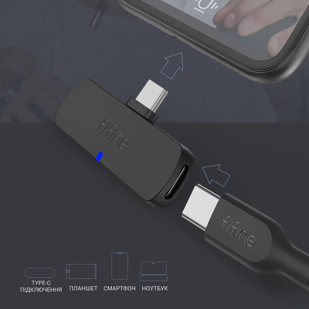Мікрофон Fifine M6 - фото 6