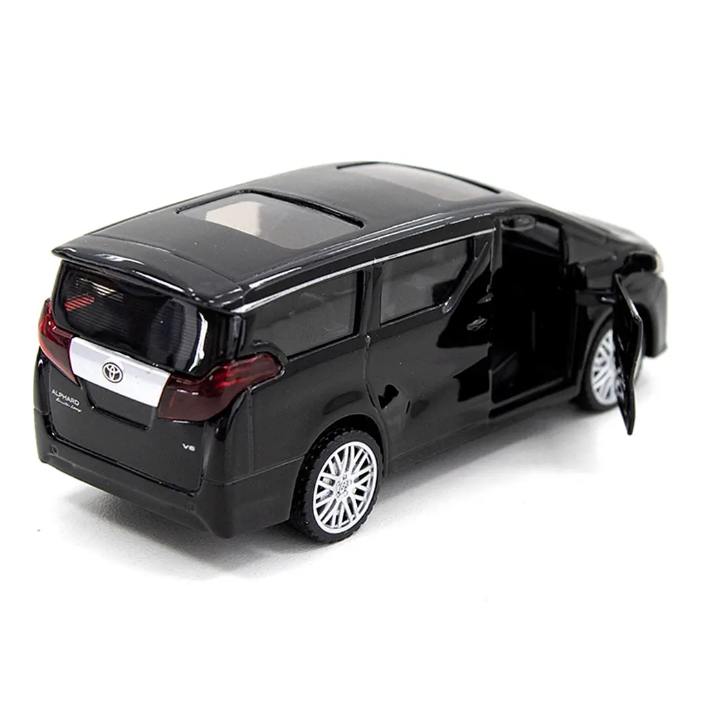 Автомодель TOYOTA ALPHARD TechnoDrive 250276 Чорний shop (6900007318815) - фото 9
