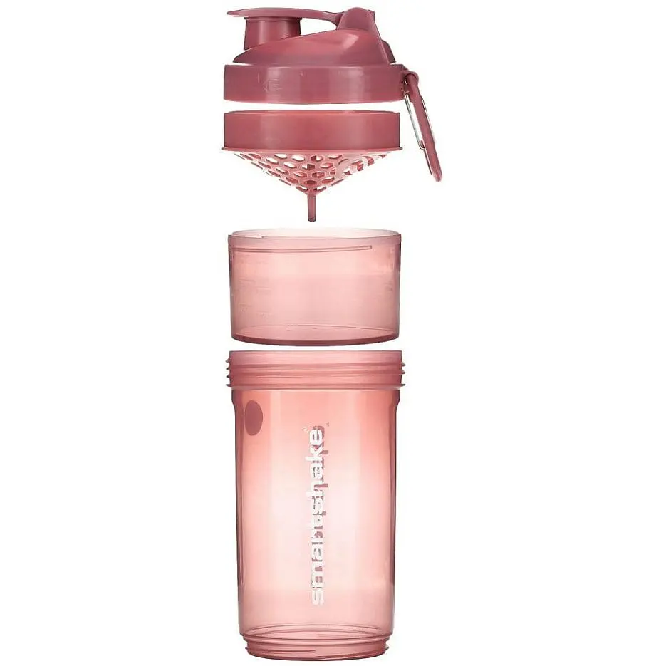 Шейкер спортивный Smart Shake O2GO ONE Deep Rose Pink 800 мл - фото 2