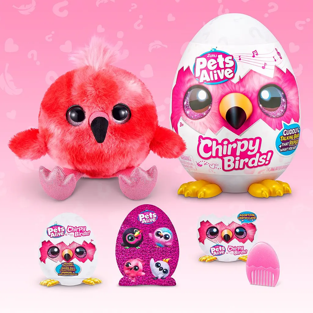 Інтерактивний ігровий набір Pets Alive S1 Веселі пташки, в асортименті (9537) - фото 3