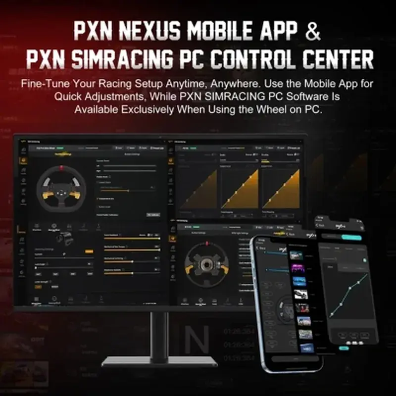 Кермо PXN V10 Ultra Bundle for PS4/XBOX/Xbox Series X|S/PC (PXN-V10 Ultra EU) - фото 6