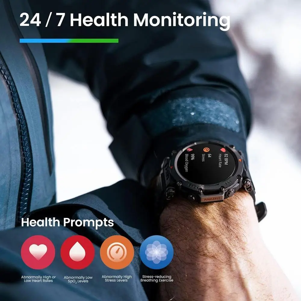 Смарт-часы Amazfit T-Rex Ultra Abyss Black - фото 8