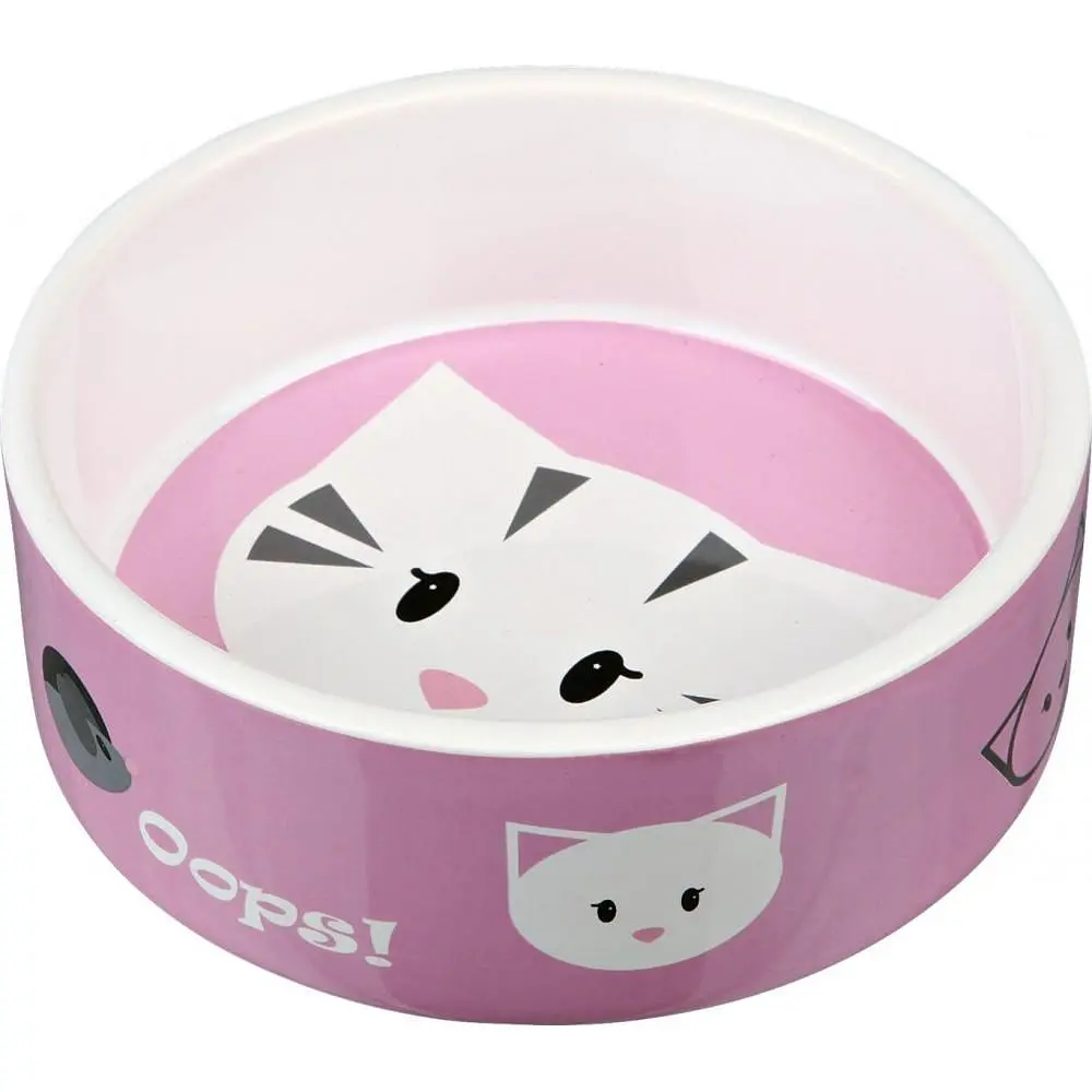 Миска Trixie Mimi для кошек, керамическая, 12 см, 300 мл - фото 3
