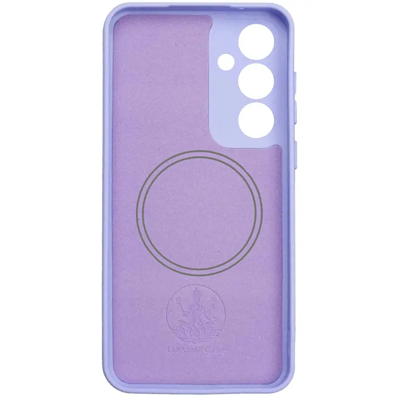 Чохол Silicone Cover Lakshmi Full Camera (AA) with Magnetic Fit для Xiaomi Redmi 15 (EU) Бузковий / Dasheen - фото 2