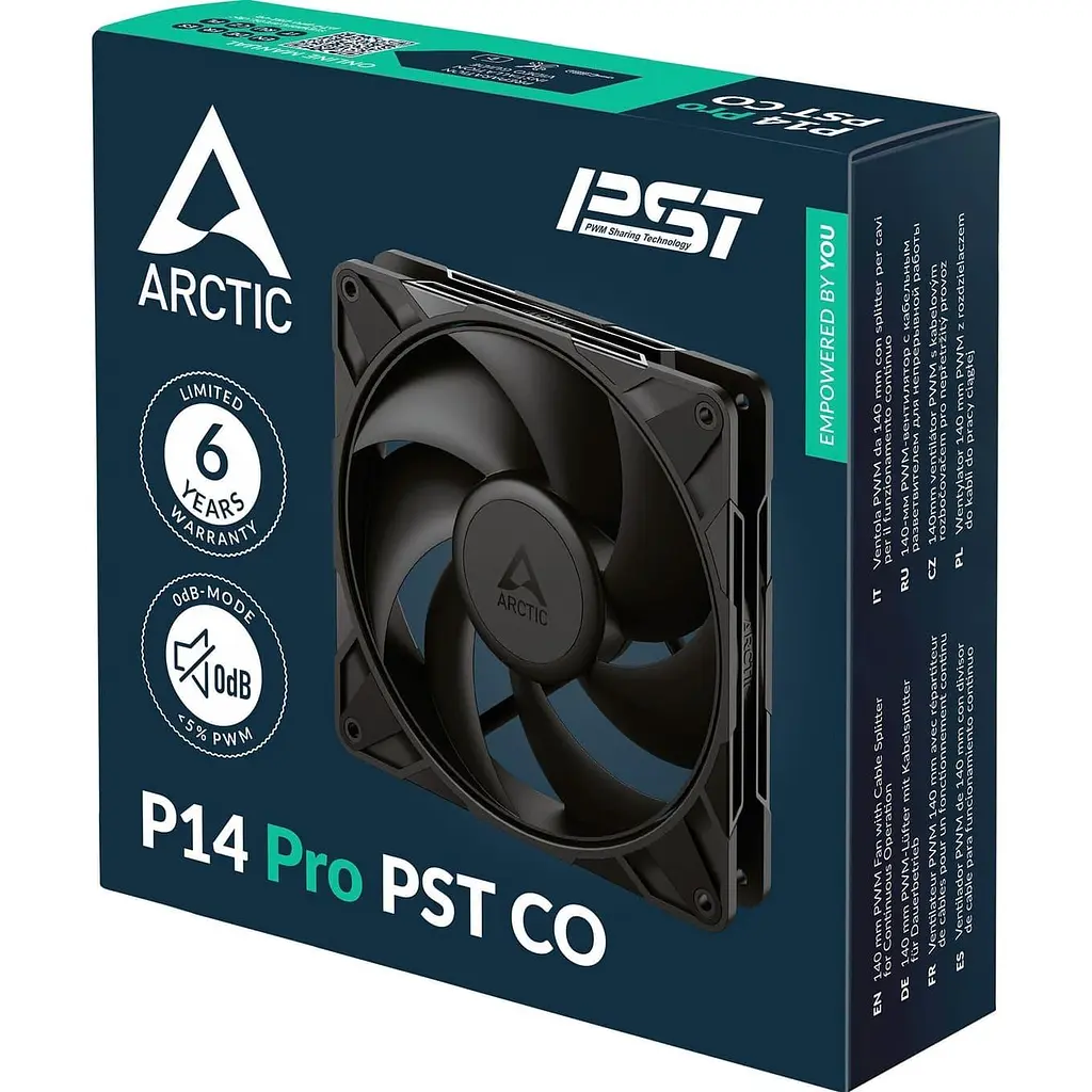 Вентилятор Arctic P14 Pro PST CO (ACFAN00316A) Black - фото 6