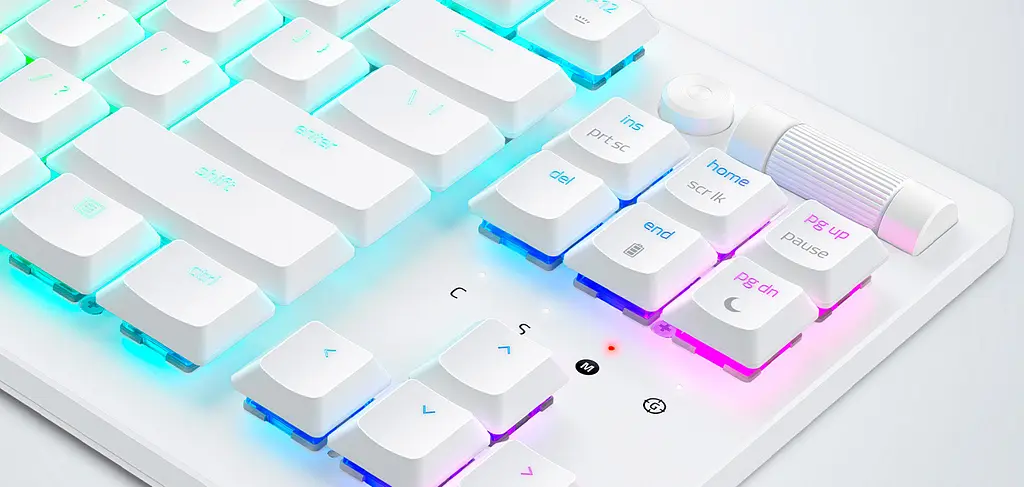 Клавіатура Razer DeathStalker V2 Pro TKL Red Switch White [RZ03-04373500-R3M1] [88475] - фото 5