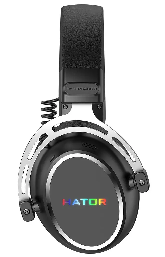 Ігрова гарнітура HATOR Hypergang 3 Hi-Res Wireless Black (ESH55) - фото 6