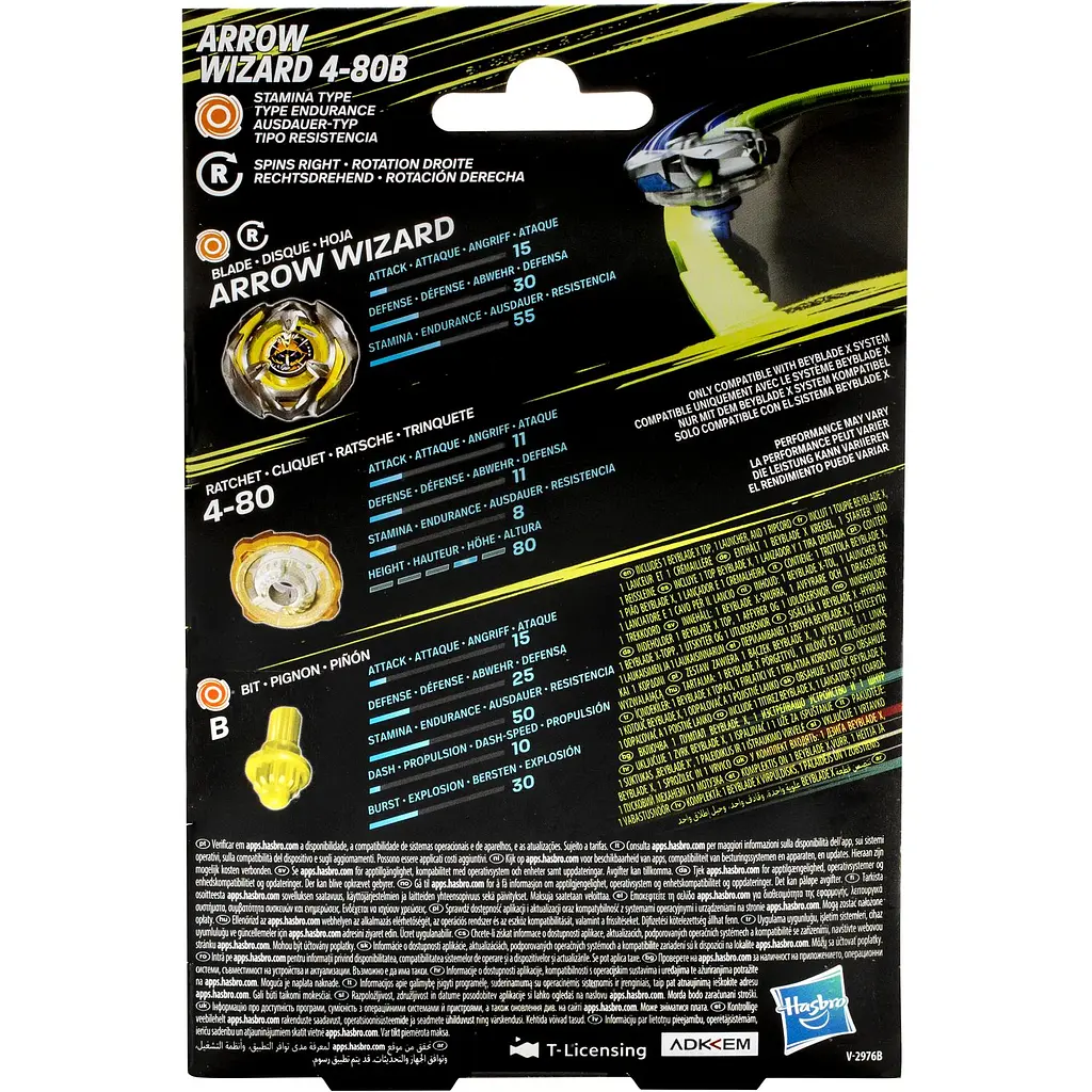 Іграшка-дзиґа Hasbro Beyblade X з пусковим пристроєм (G0175_F9582) - фото 5