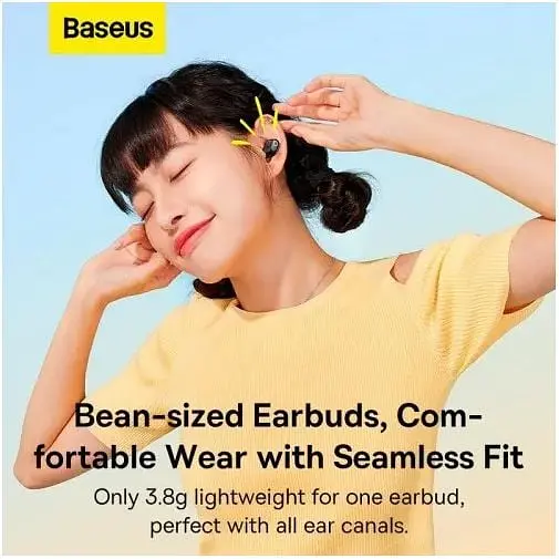 Навушники Baseus Bowie WM02 True Wireless Earphones чорні NGTW370201 - фото 9