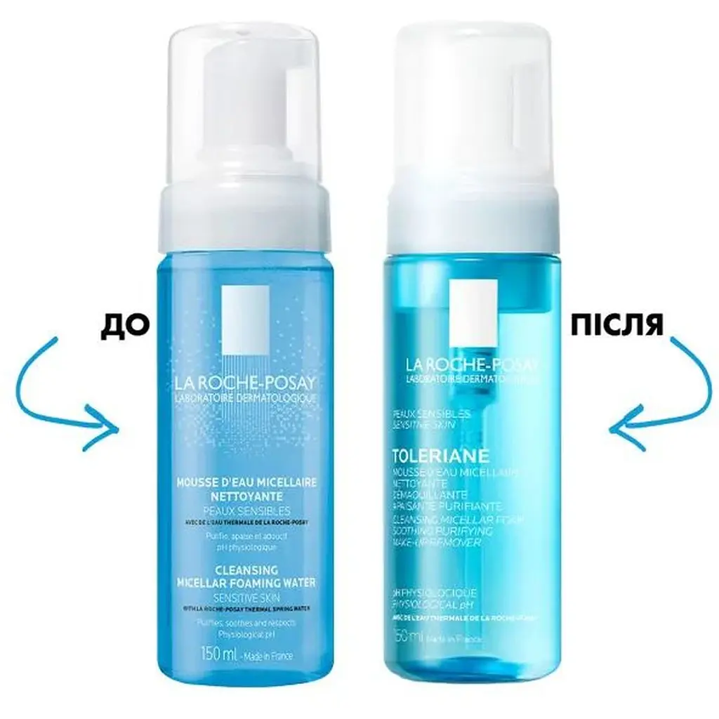 Міцелярна пінка La Roche-Posay для чутливої шкіри 150 мл - фото 3
