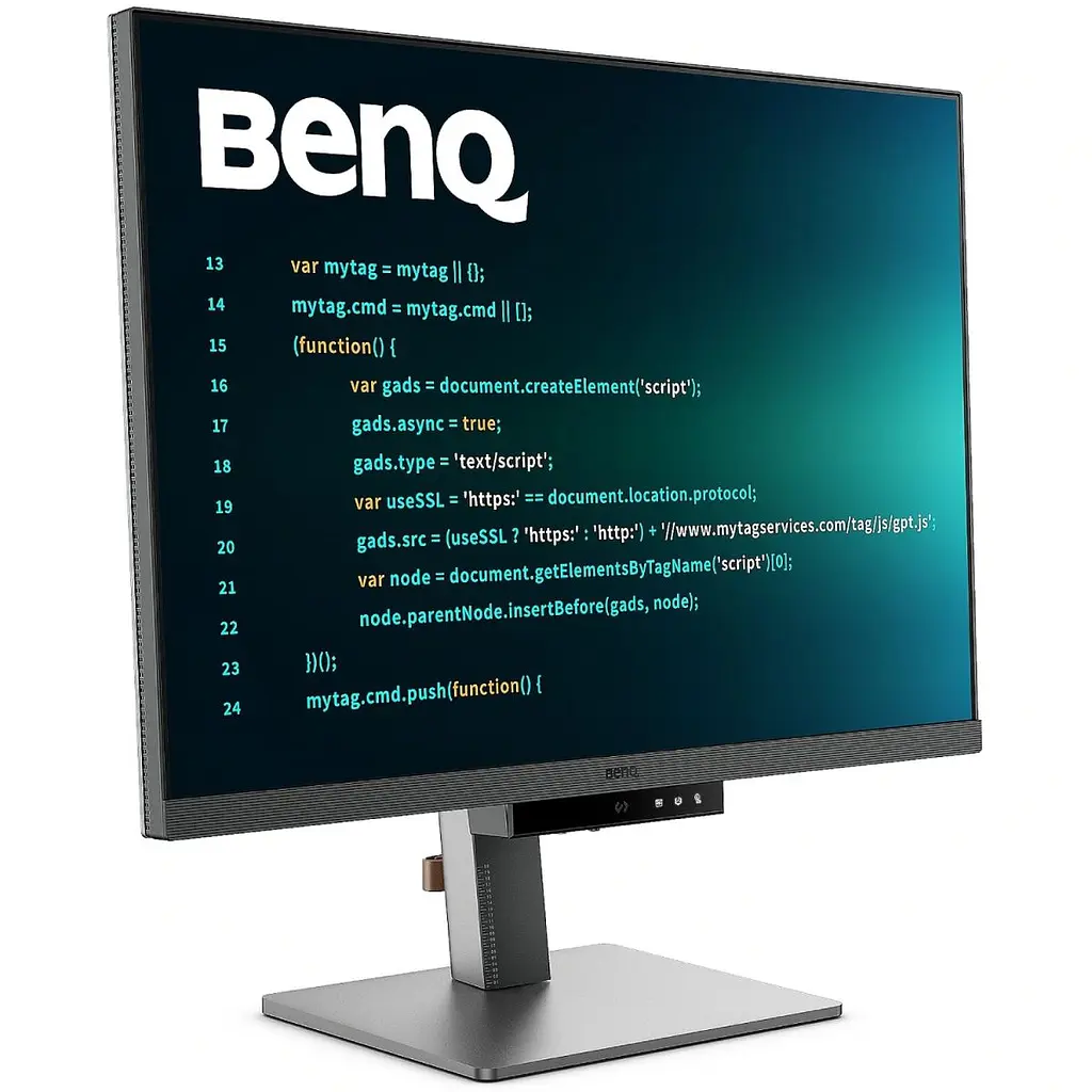 Монитор TFT 28.2" BenQ RD280U, IPS, 3840x2560, 3:2, USB-C, HDMI, DP, HAS, Pivot, колонки, металлик-серый (9H.LM1LJ.TBE) - фото 6