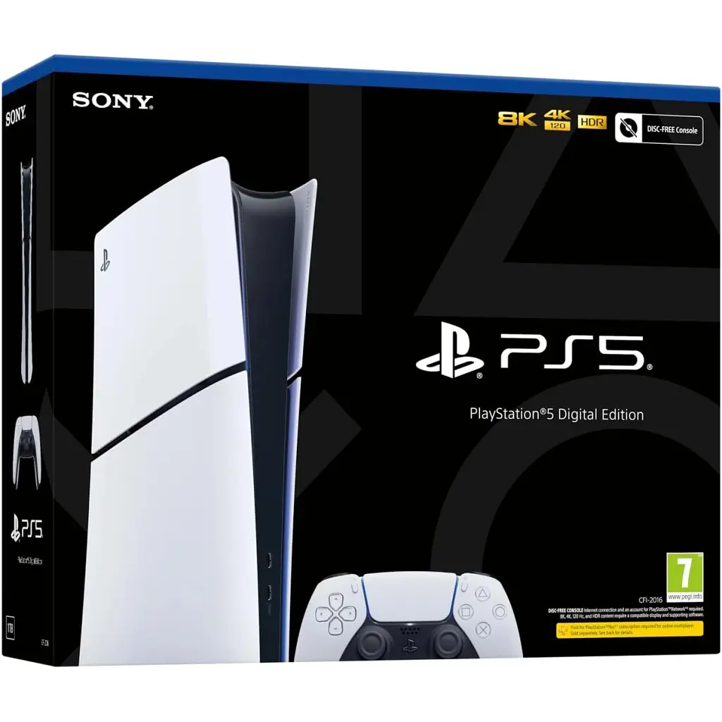 Ігрова консоль Sony Playstation PlayStation 5 Slim Digital Edition 825GB (без DVD) (9711094 / 1000049750) - фото 6
