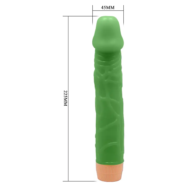 Вібратор - Barbara Bill Vibrator 8,8" Green - фото 8