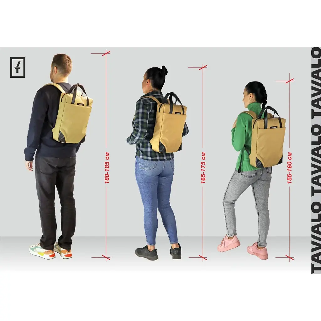 Рюкзак для ноутбука Tavialo 15.6" CityLife TC11.5 beige 11,5л (TC11.5-124KH) - фото 10