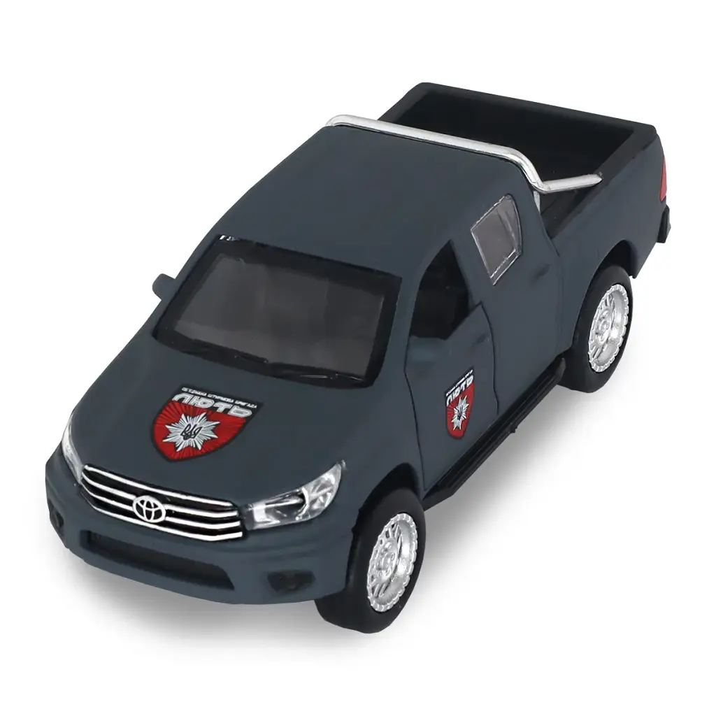 Машина TechnoDrive серії Шеврони Героїв - Toyota Hilux - ОШБр НПУ Лють (KM6118F)