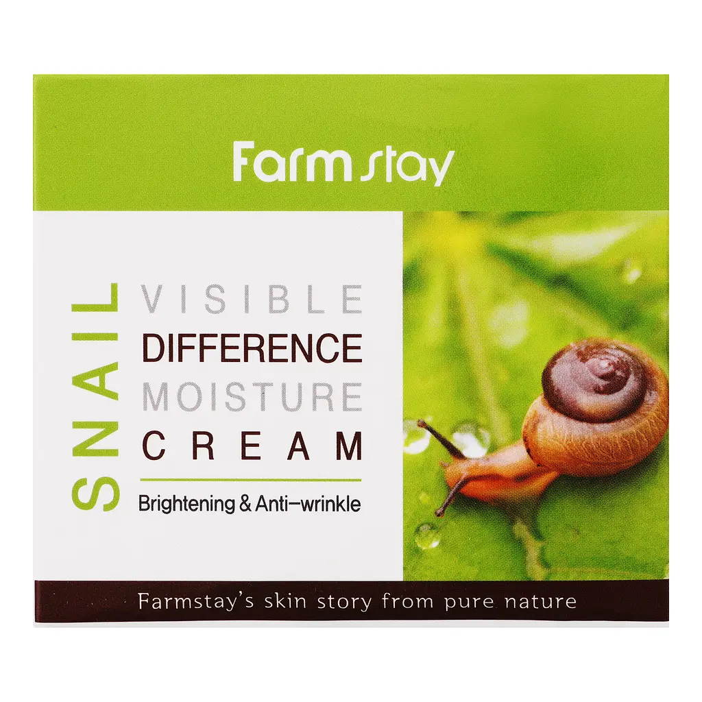 Крем для лица Farmstay Visible Difference Moisture Cream Snail, с муцином улитки, 100 мл - фото 2