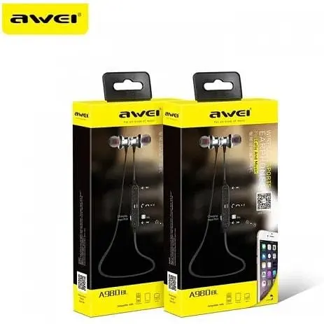 Наушники беспроводные Awei Bluetooth A980BL - фото 4