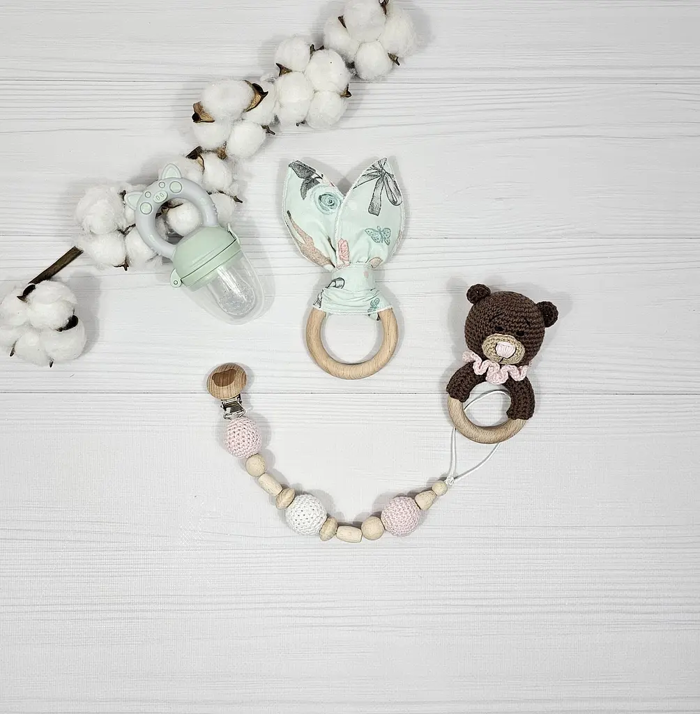 Букет з пелюшок для немовлят a.l.babybox М'ятні козулі (BU 18294833) - фото 13