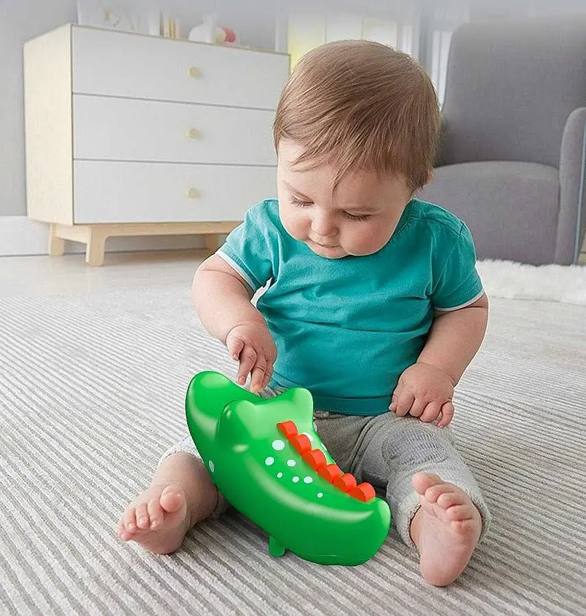 Детский светильник-ночник Xiaomi Fisher-Price Crocodile - фото 3