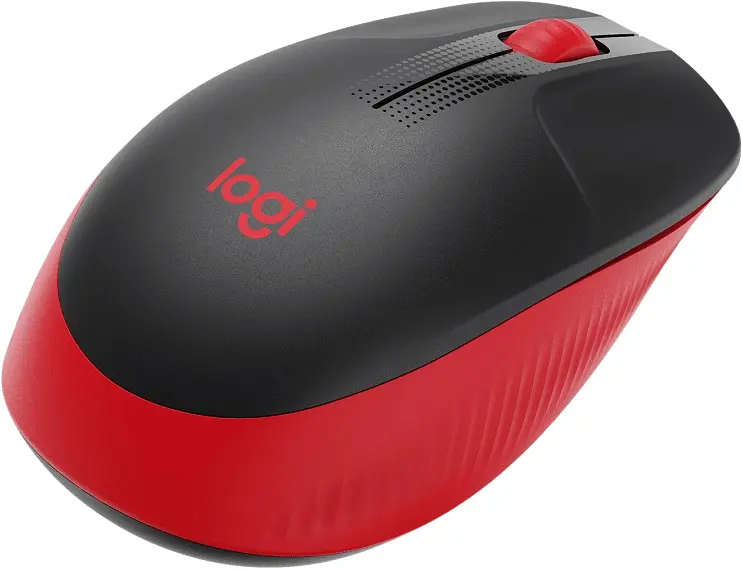 Миша Logitech M190 Full-Size Wireless Mouse red (910-005908) - фото 4