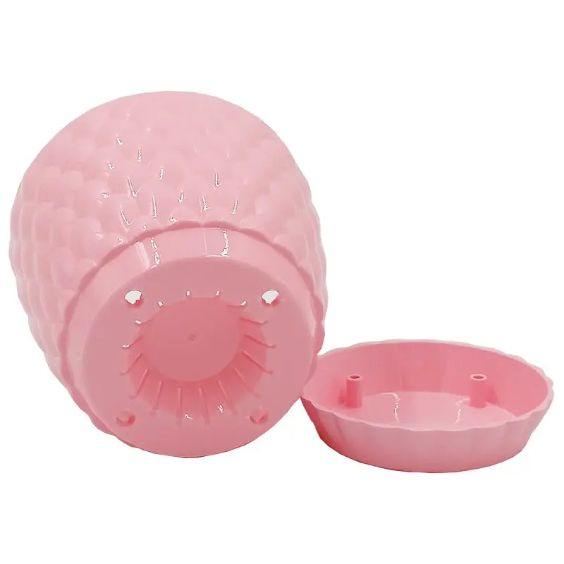 Горщик для квітів Alyaplastik Pinecone, 3 л, рожевий (ALY407pink) - фото 3
