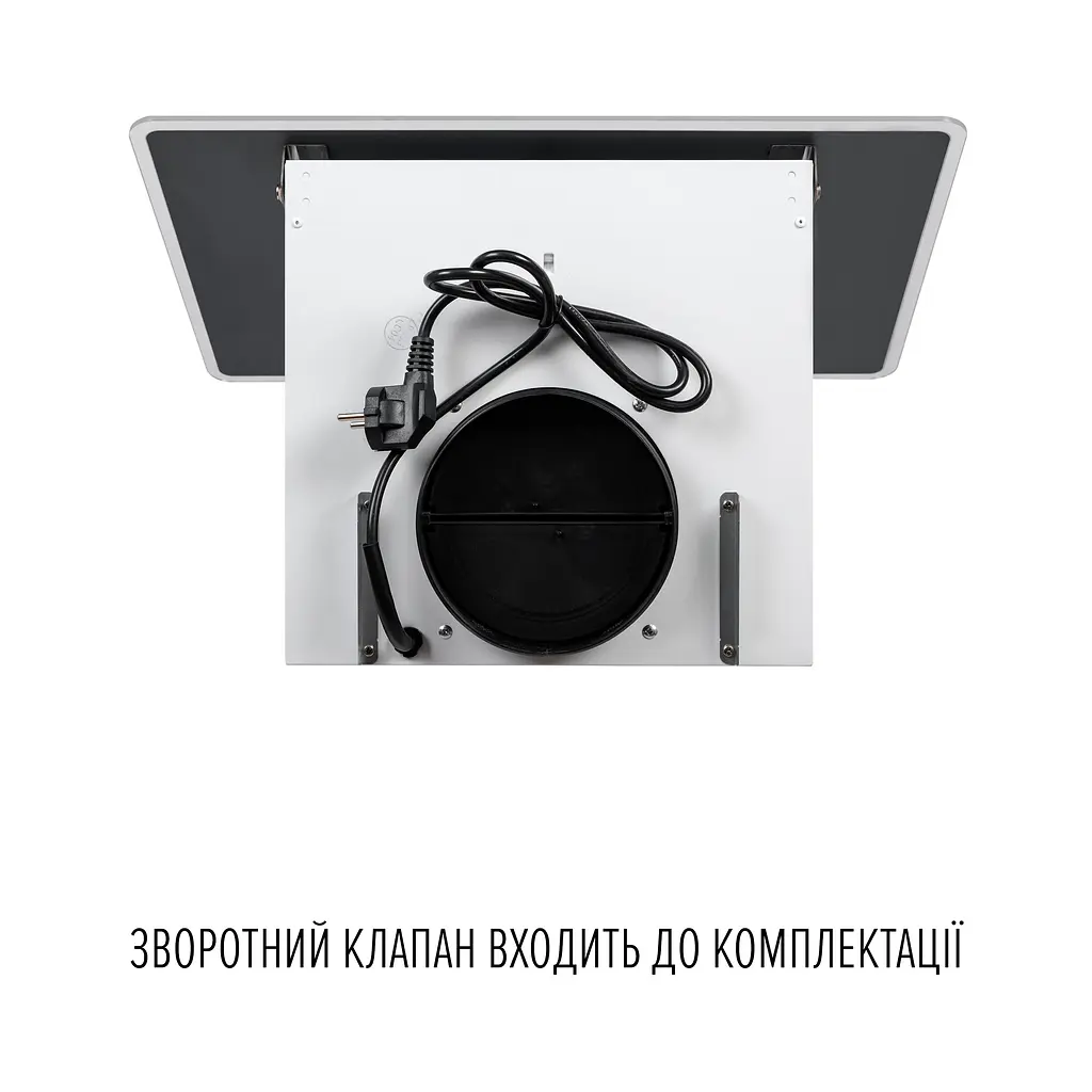 Витяжка декоративна похила PERFELLI VIO 6HW BIANCO - фото 9