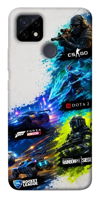 TPU чохол Demsky Full Throttle для Realme C12