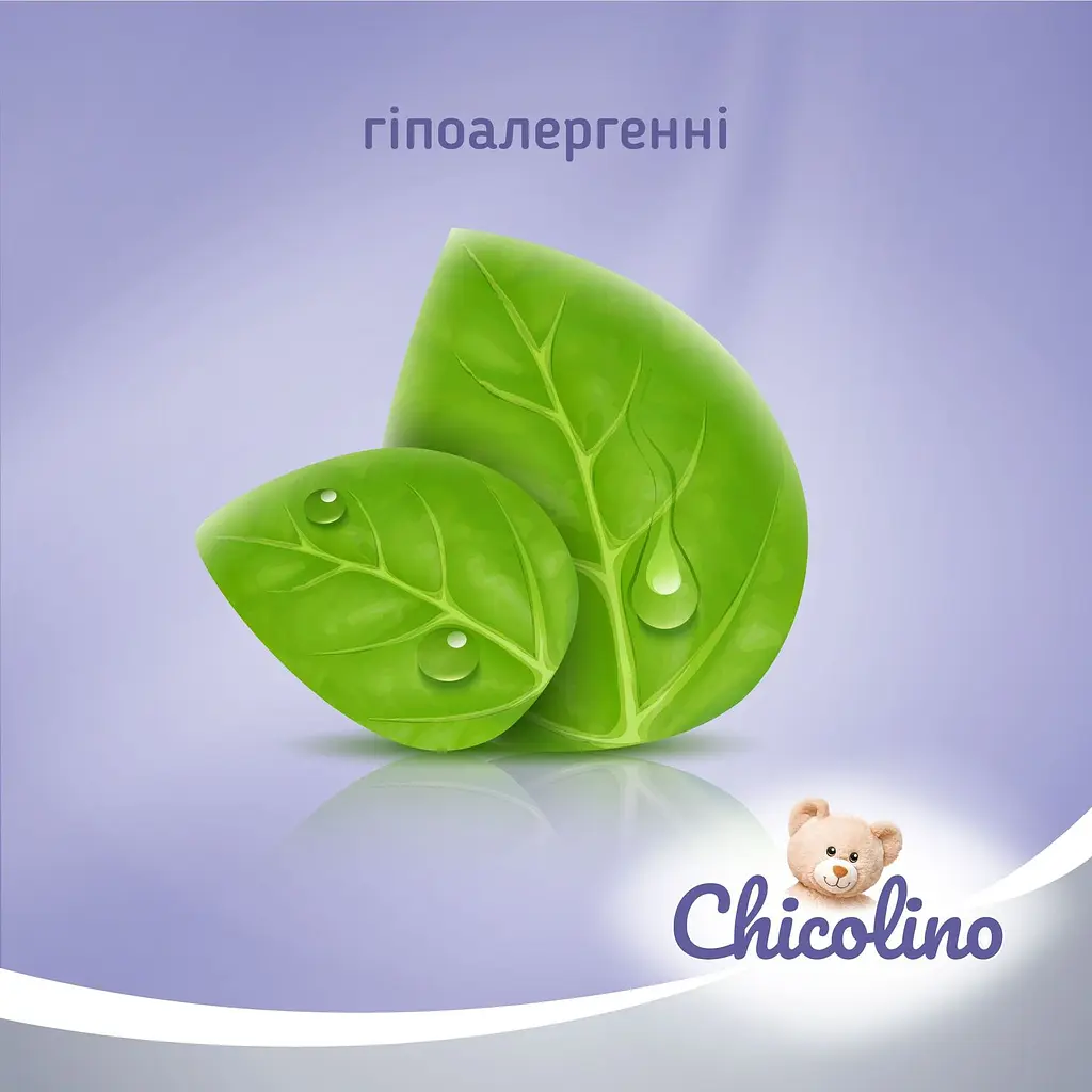 Набір біорозкладного вологого туалетного паперу Chicolino для дітей та дорослих, 640 шт. (16 уп. по 40 шт.) - фото 5