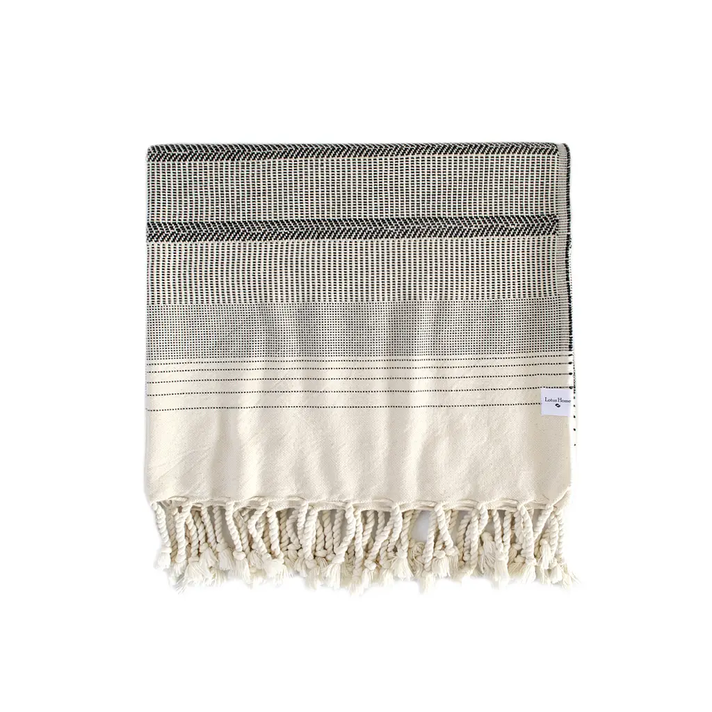 Плед Lotus Home - Dubbo black 130x170 - фото 2