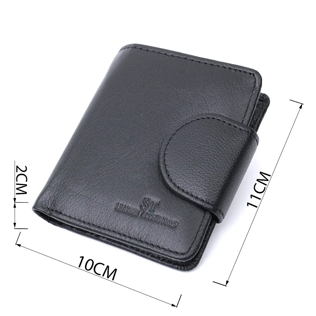 Жіночий шкіряний гаманець ST Leather 10х11х2 см acs0029415 - фото 3
