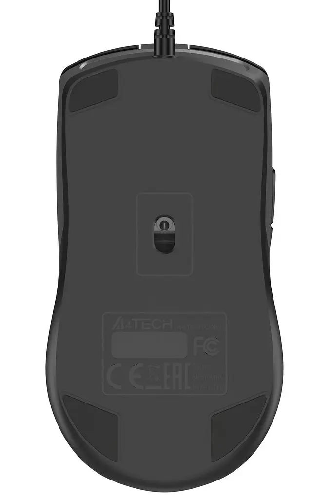 Миша A4Tech Fstyler FM50S Plus (Black) Silent USB (FM50S Plus (Black)) - фото 9