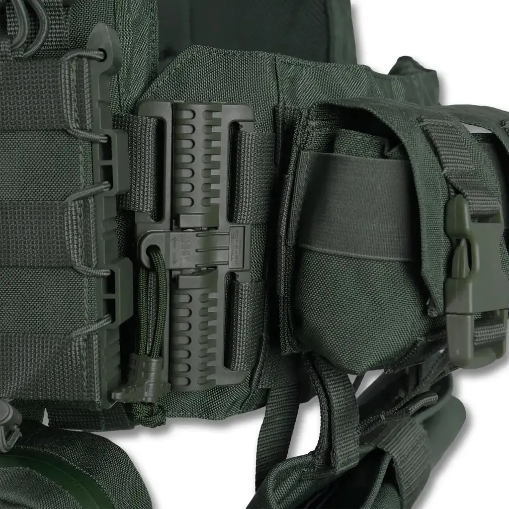 Плитоноска Kiborg GU gen.2 + 8 підсумків Khaki (1000-k55001) - фото 9
