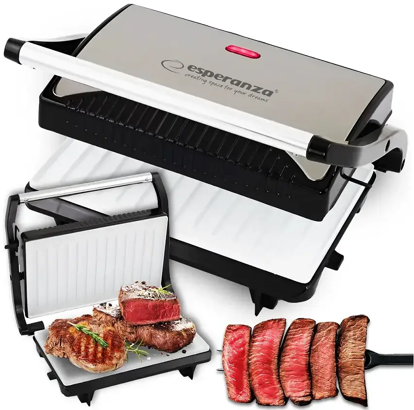 Электрогриль контактный Esperanza EKG006 750 Вт - фото 6