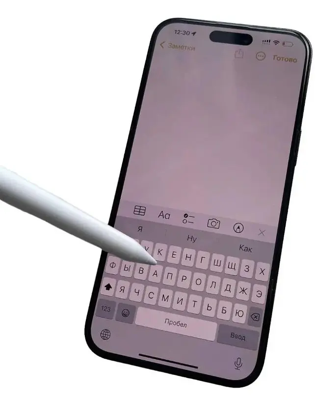 Багатофункціональний перо-стилус No Brand iOS/Android/Windows Білий (1895216885) - фото 5