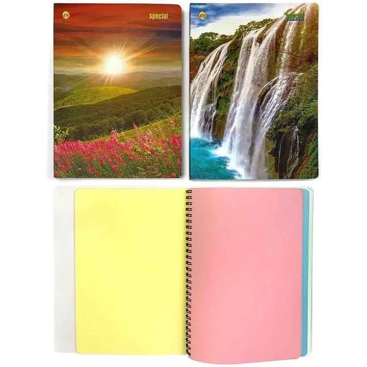 Блокнот ТЕТРАДА 80арк Special Copybook 170х240мм на БОКОВІЙ СПІРАЛІ арт.№462176 в асортименті