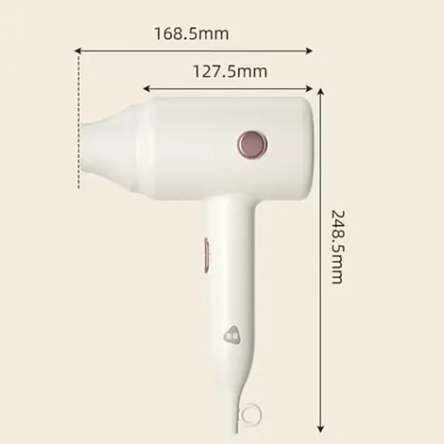 Фэн Enchen hair dryer AIR 7 1800W White - фото 6