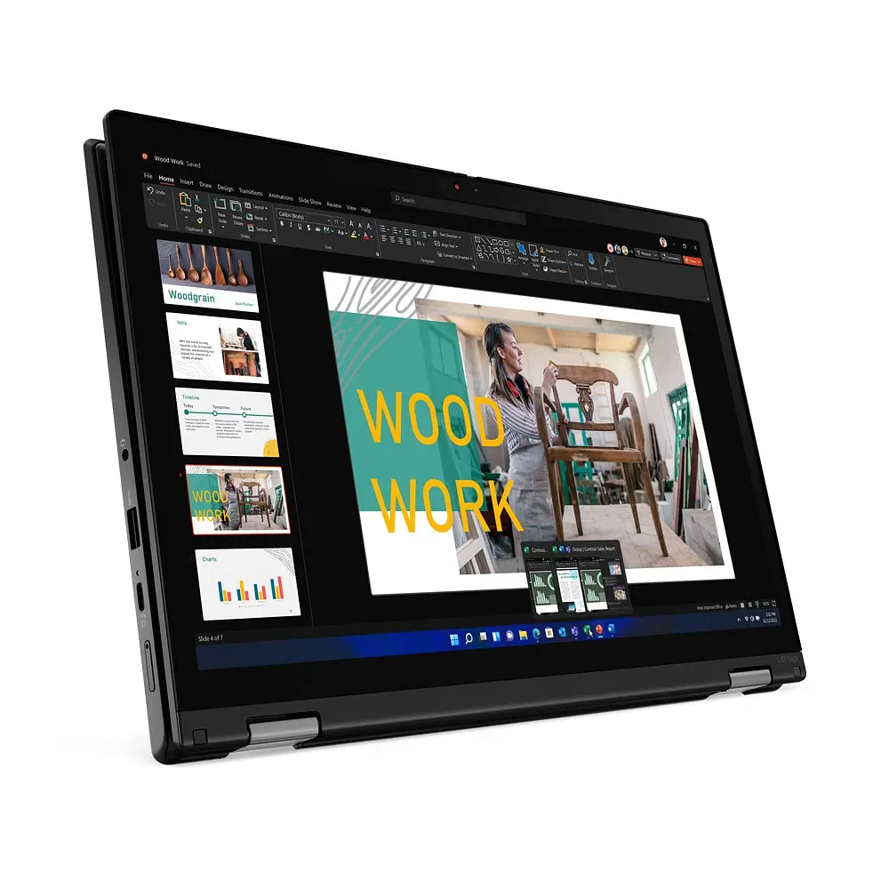 Ноутбук 2 in 1 Lenovo ThinkPad L13 Yoga Gen 3 , 13.3" WUXGA 1920x1200 IPS сенсорний Екран 300nits, i5-1235U 10- - фото 8