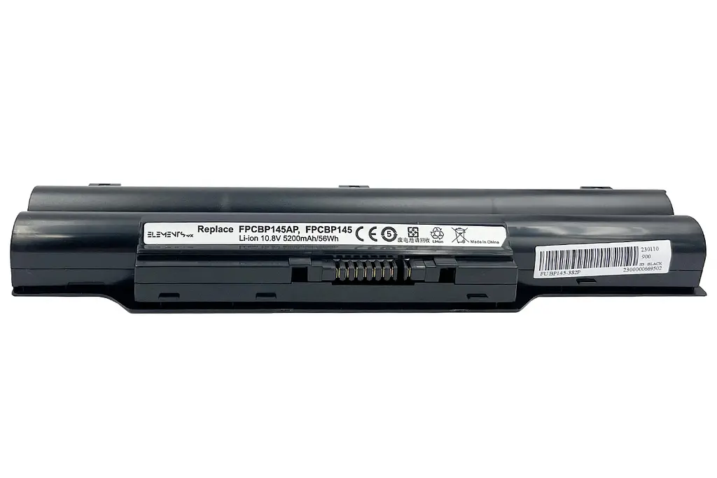 Акумулятор для Fujitsu Lifebook S761 SH560 SH561 SH760 SH761 10.8V 5200 mAh (BP145-3S2P-5200) - фото 3