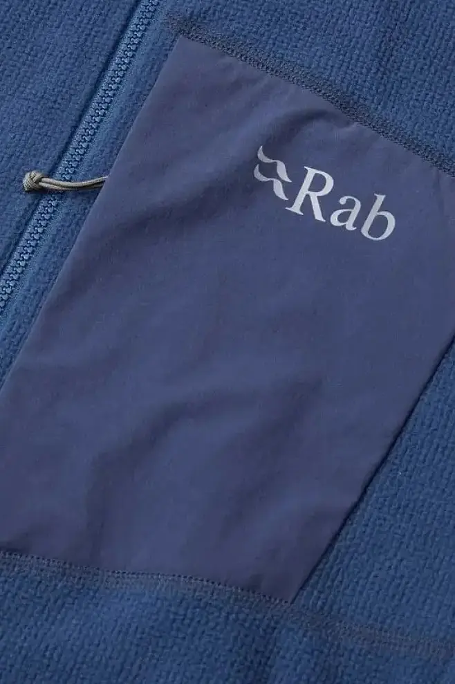 Чоловіча флісова кофта Rab Tecton Jacket L Темно-синій - фото 4